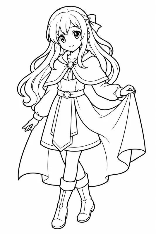 Kawaii Fashion Pose Pages