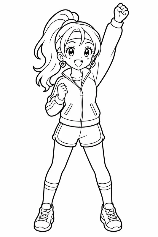 Kawaii Fashion Pose Pages