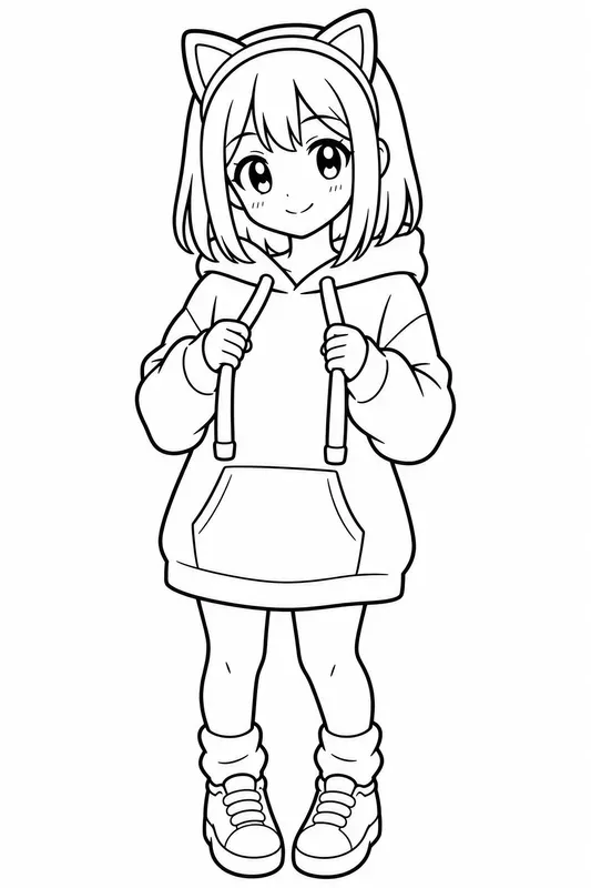 Kawaii Fashion Pose Pages