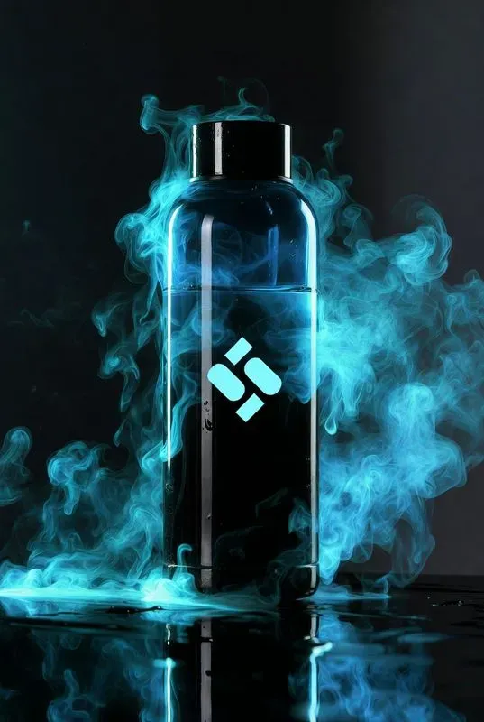 Viral Water Bottle Product Photography