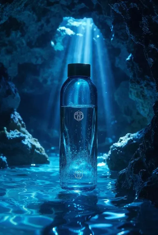 Viral Water Bottle Product Photography