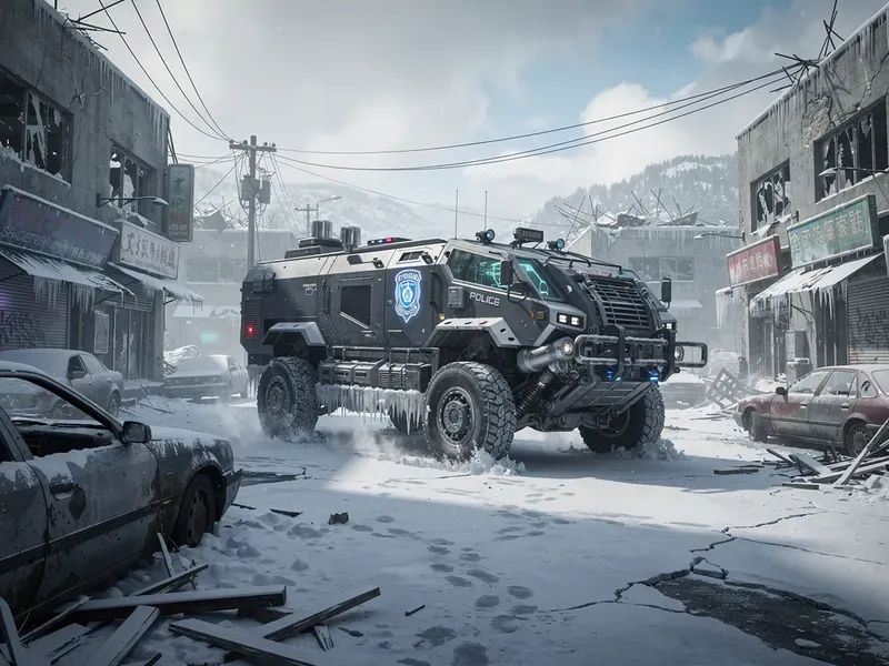 Futuristic Realistic Scifi Concept Art