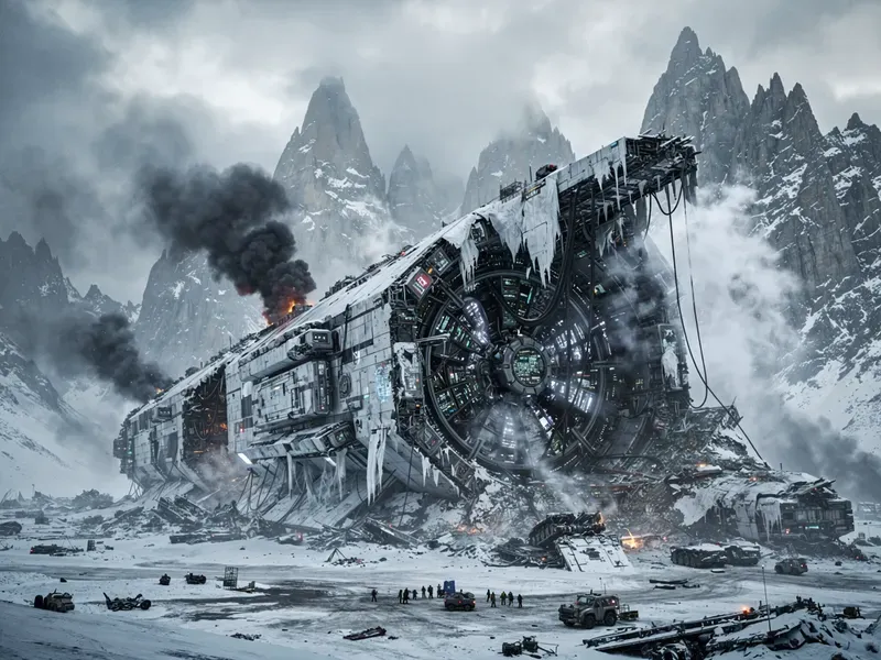 Futuristic Realistic Scifi Concept Art