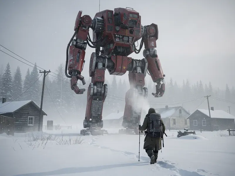 Futuristic Realistic Scifi Concept Art