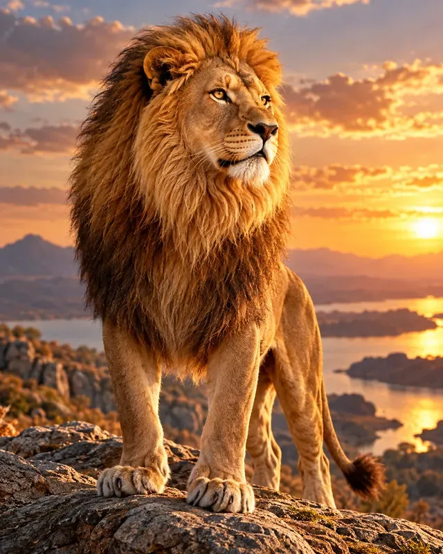 Animals In Luxury Portraits