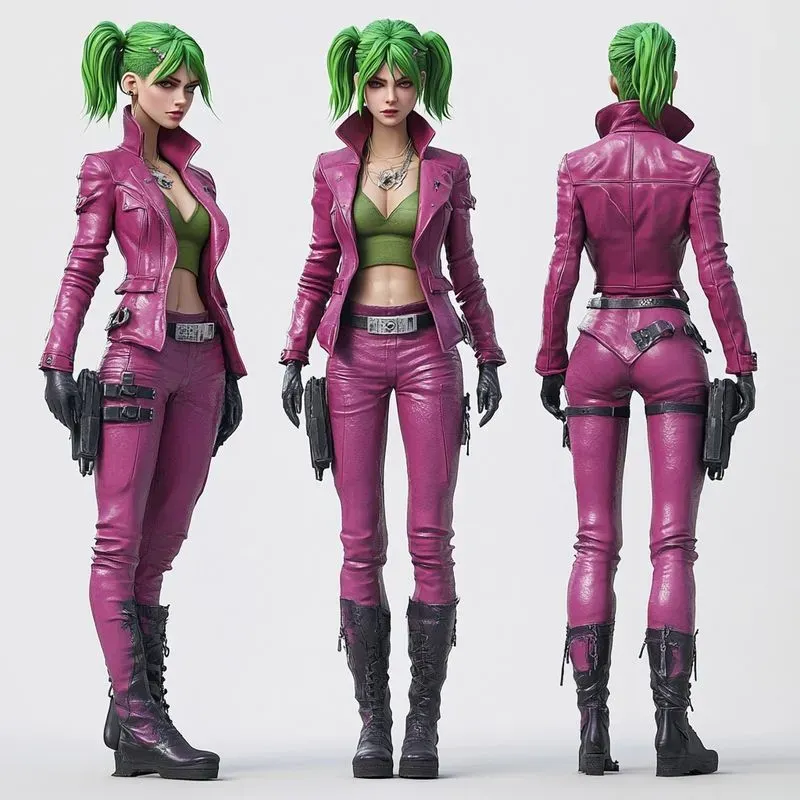 Gamedev 3D Character Sheets