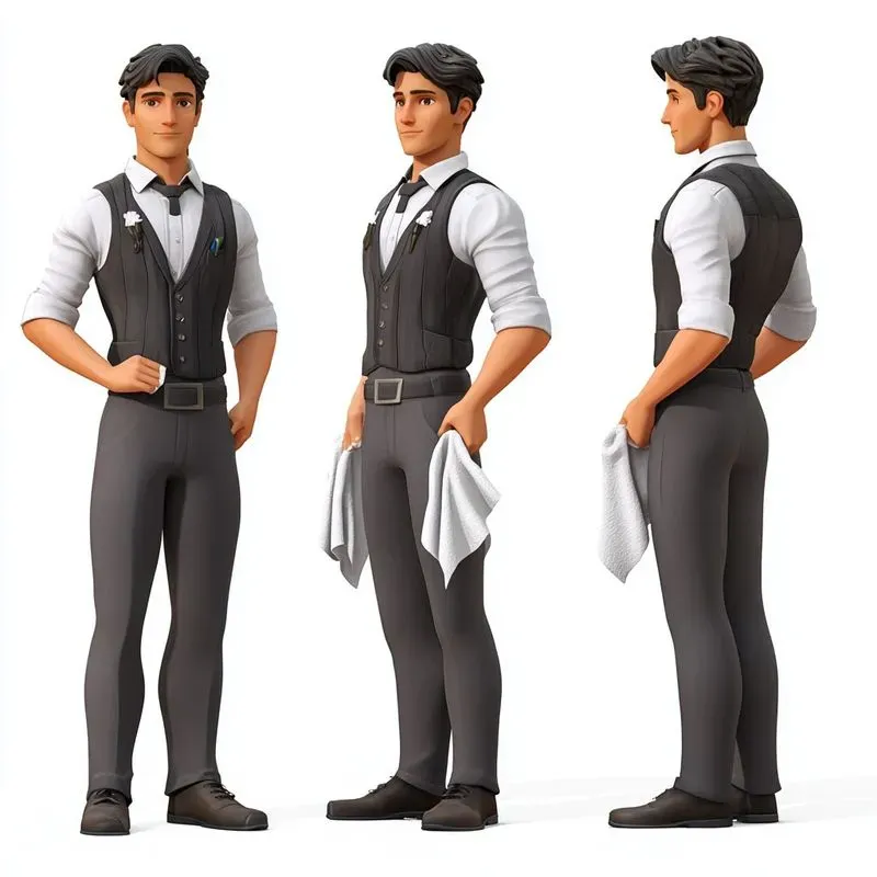 Gamedev 3D Character Sheets