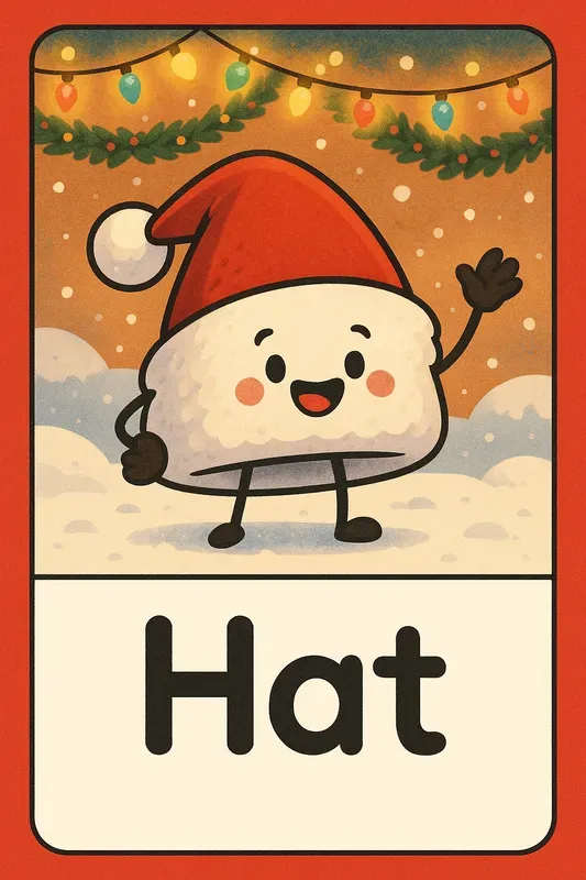 Christmas Learning Flashcards