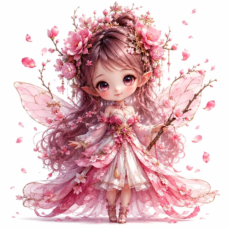 Whimsical Botanical Fairy Collections