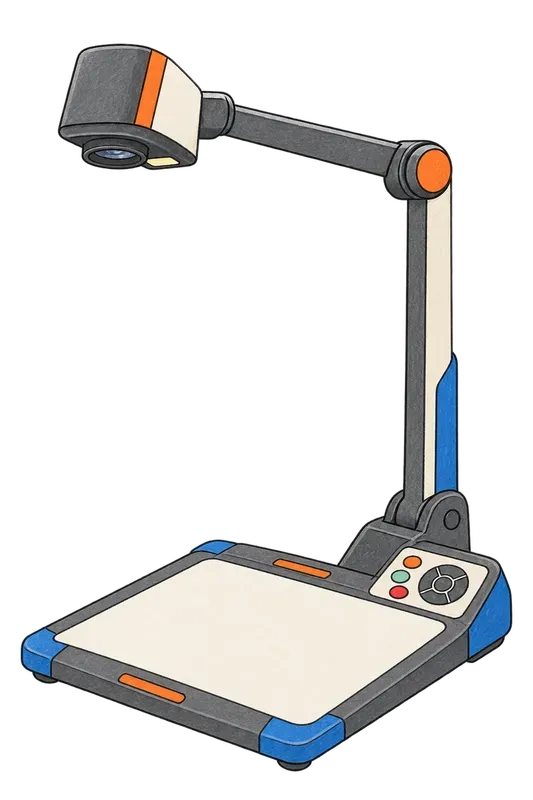 School Technology Handdrawn Clip Art