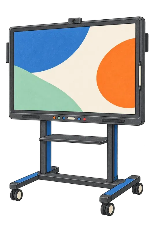 School Technology Handdrawn Clip Art