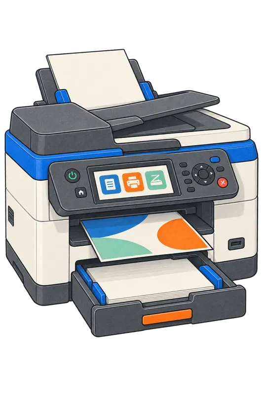 School Technology Handdrawn Clip Art