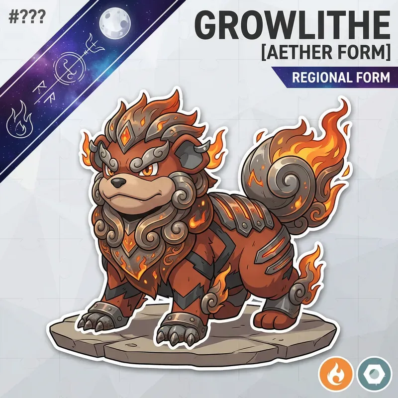 Inspired Regional Pokemon Creatures