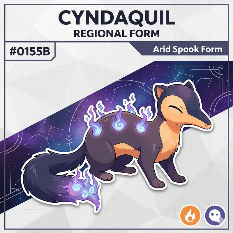 Inspired Regional Pokemon Creatures
