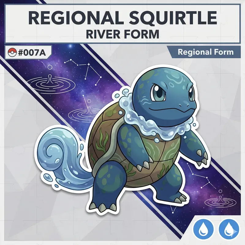 Inspired Regional Pokemon Creatures