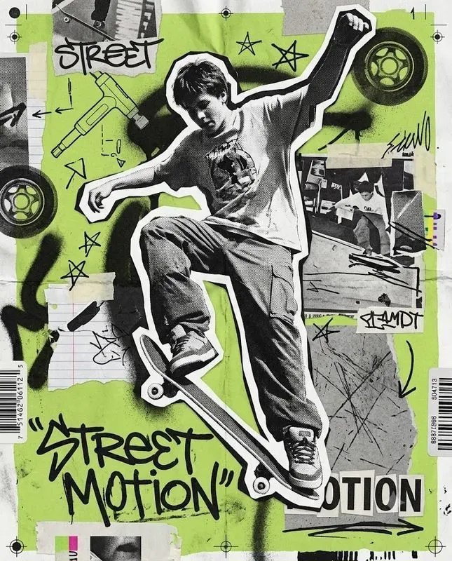 Y2k My Era Collage Posters