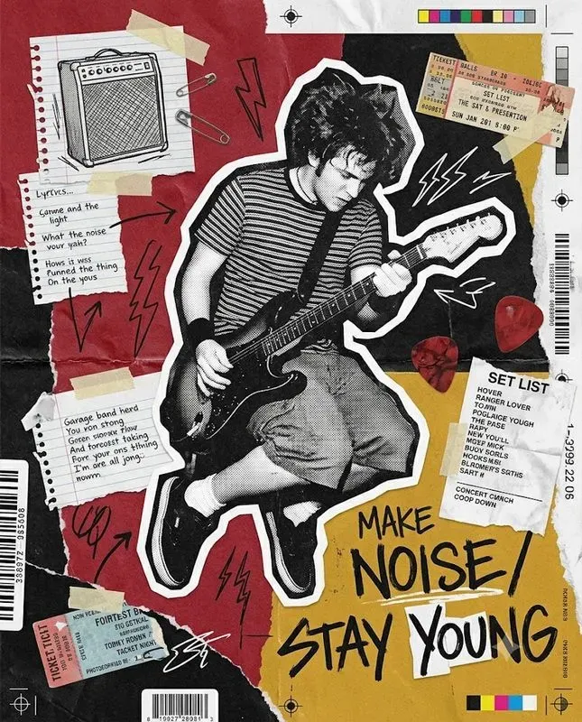 Y2k My Era Collage Posters
