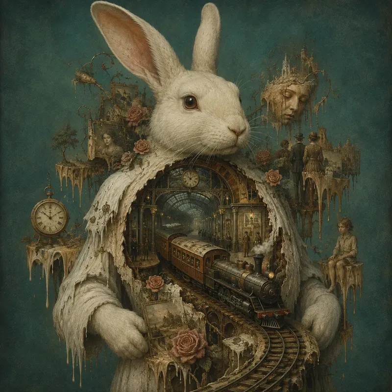 Surreal Minds In Symbolic Dream Worlds