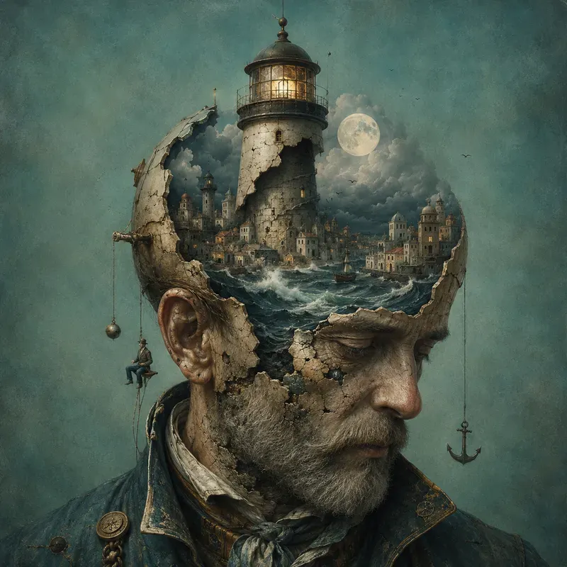 Surreal Minds In Symbolic Dream Worlds