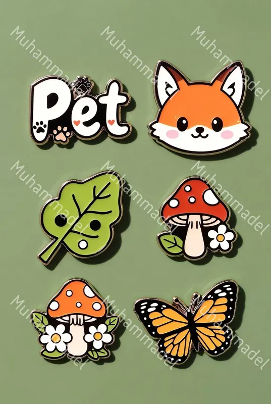 Custom Enamel Pin Collection Generator