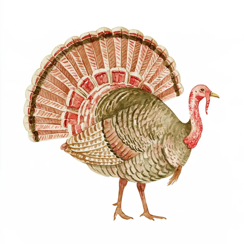 Grandmillennial Thanksgiving Cliparts