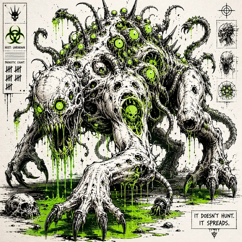 Toxic Undead Horror Creatures