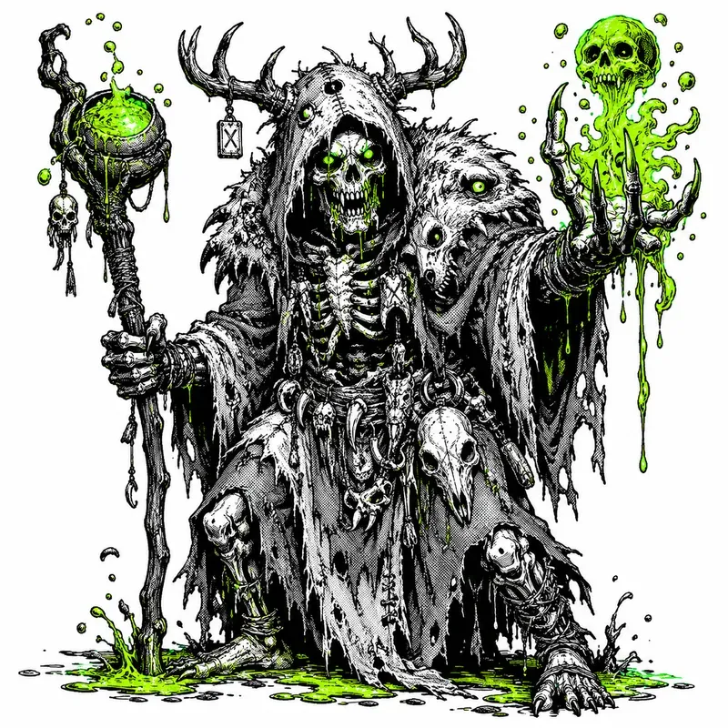 Toxic Undead Horror Creatures