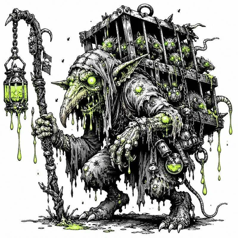 Toxic Undead Horror Creatures