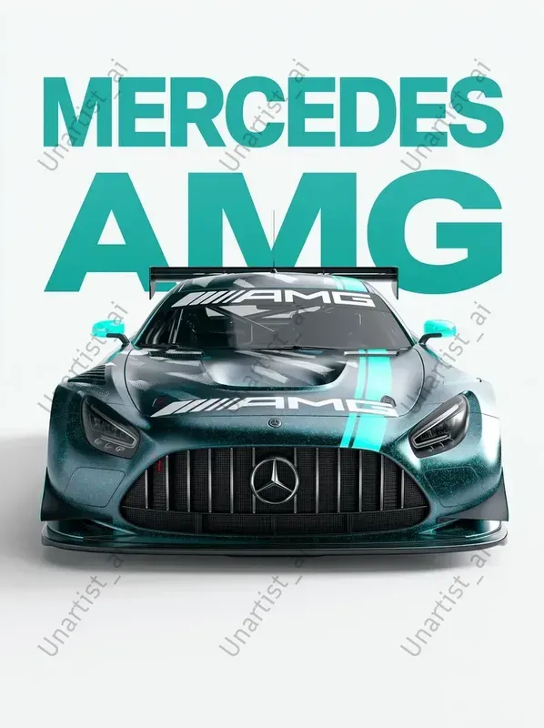 Sports Car Graphic Posters