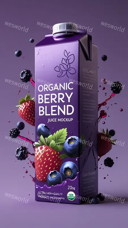 Product Packaging Juice Blast 3D Premium