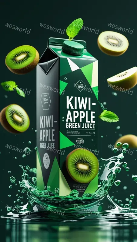 Product Packaging Juice Blast 3D Premium