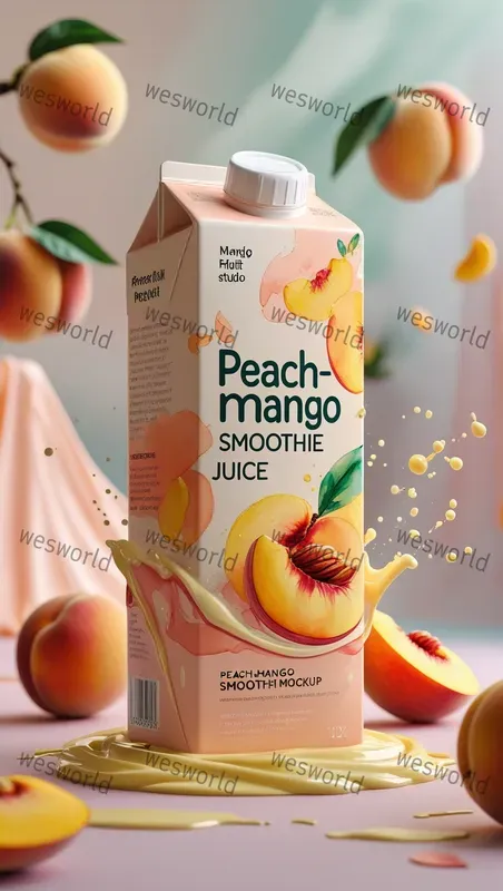 Product Packaging Juice Blast 3D Premium