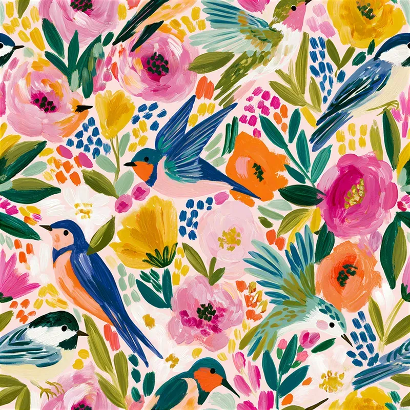 Abstract Floral Patterns