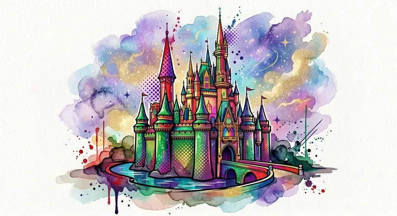 Watercolor Pop Art Fusion Generator