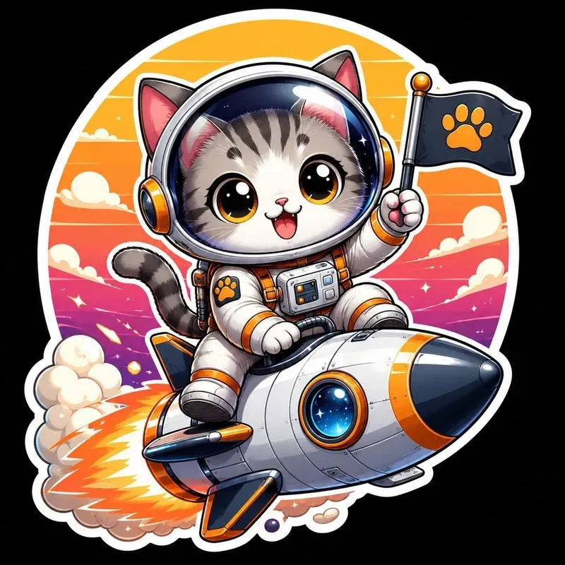 Cute Kawaii Character Stickers