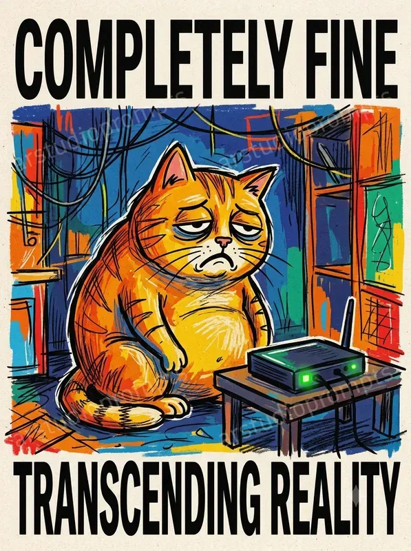 Existential Crisis Pets Genz Posters