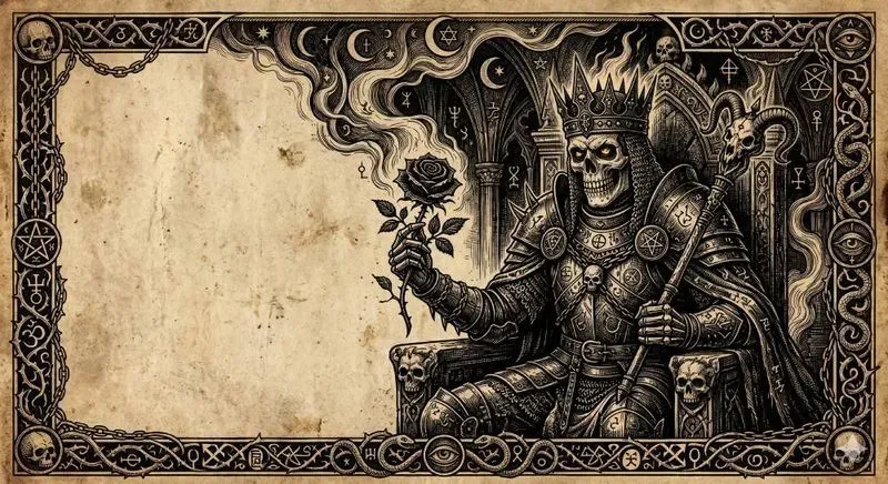Dark Medieval Woodcut Art