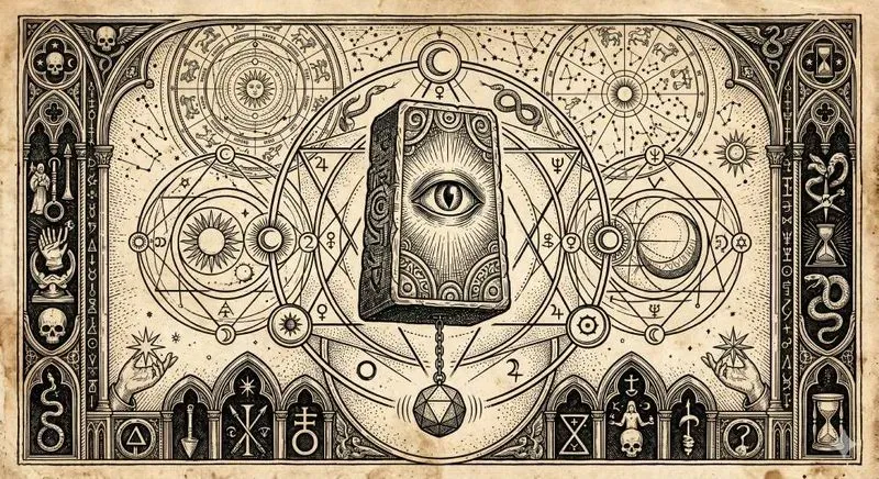 Dark Medieval Woodcut Art