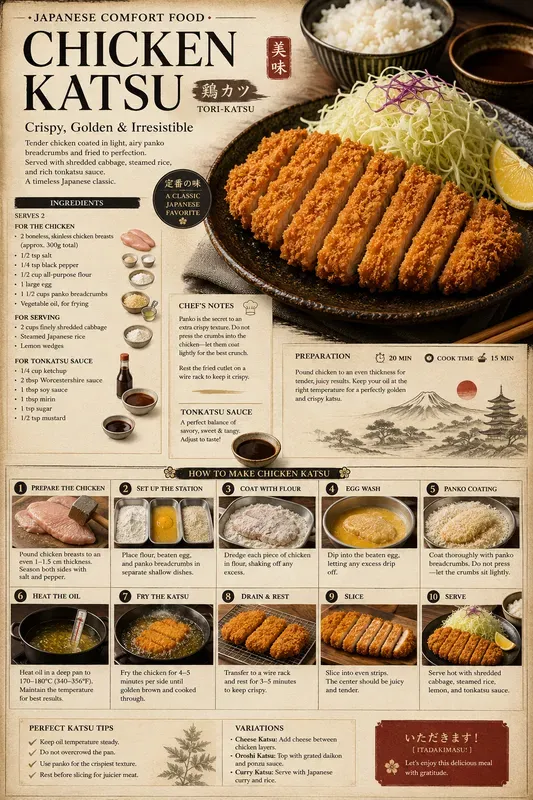 Premium Recipe Infographic Guides