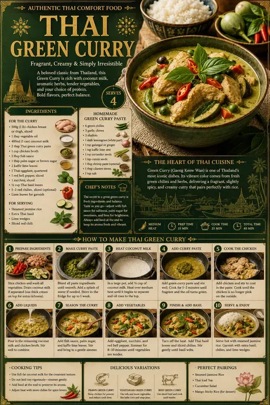 Premium Recipe Infographic Guides
