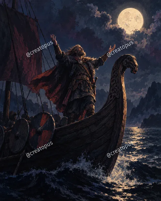 Velvet Night Gouache Art Prints