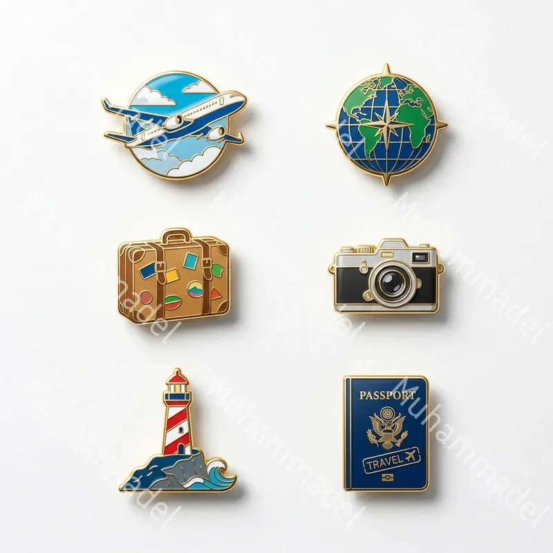 Premium Enamel Pin Collection Generator