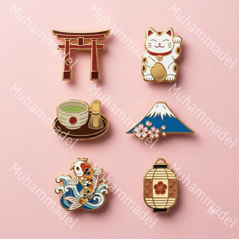 Premium Enamel Pin Collection Generator