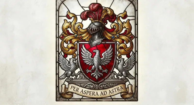 The Crimson Heraldic Crests