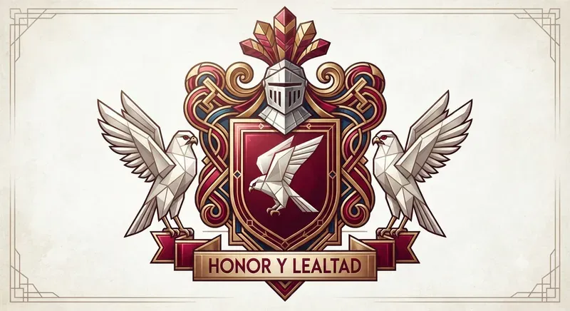 The Crimson Heraldic Crests
