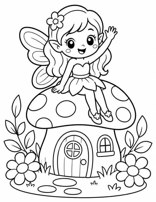 Cute Kids Coloring Books