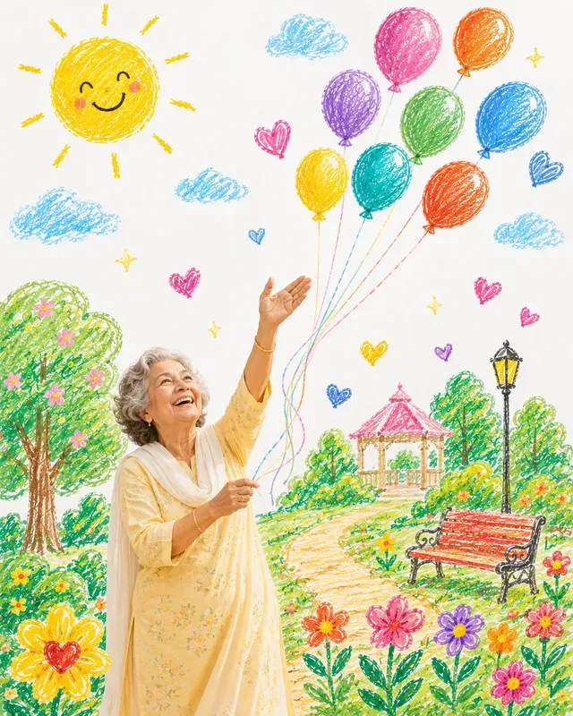 Joyful Balloon Park Art