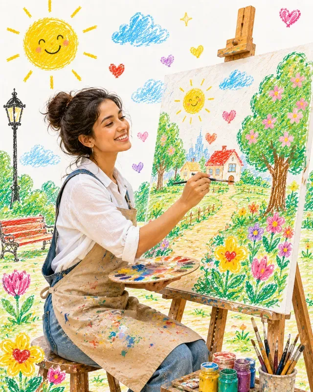 Joyful Balloon Park Art