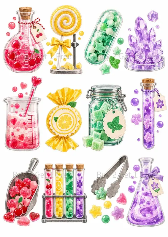 Mix And Match Motif Cliparts