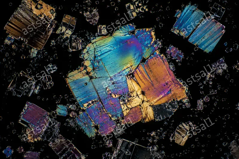 Polarized Crystal Ingredient Art